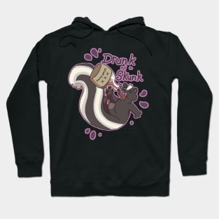 Drunk as a Skunk Hoodie